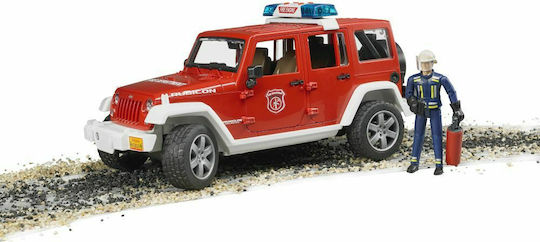 Bruder Jeep Wrangler Unlimited Rubicon Fire Engine Car 1:16 Fire Truck For 3+ Years