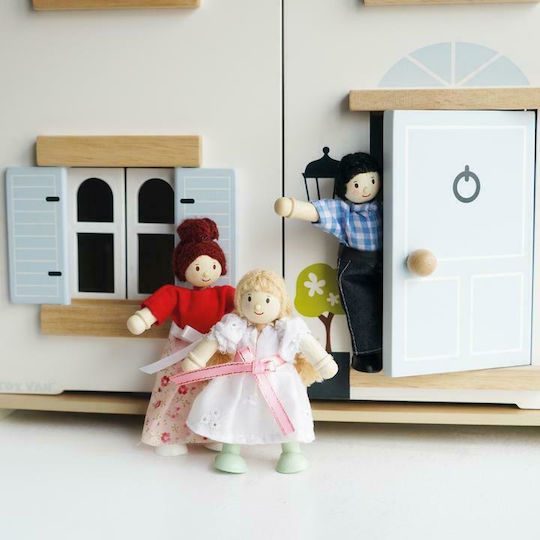 Le Toy Van Sky Blue Maison Wooden Dollhouse