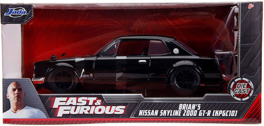 Jada Toys Fast & Furious Nissan Skyline 2000 Количка 1:24 Fast and Furious за 8+ Години