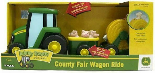 Tomy John Deere County Fair Wagon Ride Τρακτέρ Αγροτικό