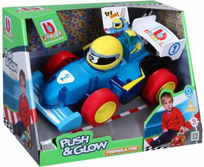 Bburago Αυτοκινητάκι Junior Push & Glow Formula Fun για 1.5+ Ετών