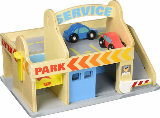 Melissa & Doug Сервизна Станция Паркинг Гараж