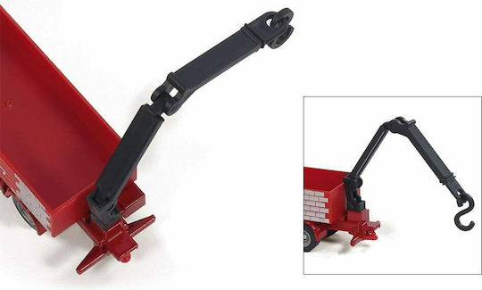 Siku Construction Lorry with Trailer Φορτηγό 1:87 για 3+ Ετών