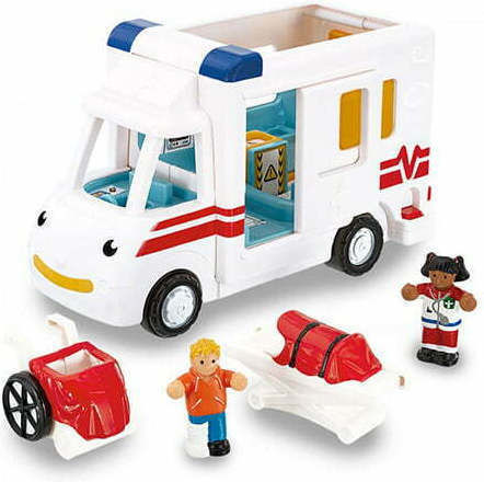 WoW Toys Robin's Medical Rescue Αυτοκινητάκι Ασθενοφόρο