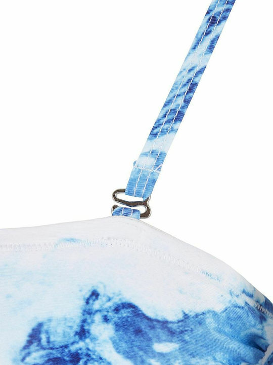 Bikini με έναν Ώμο Μπλε