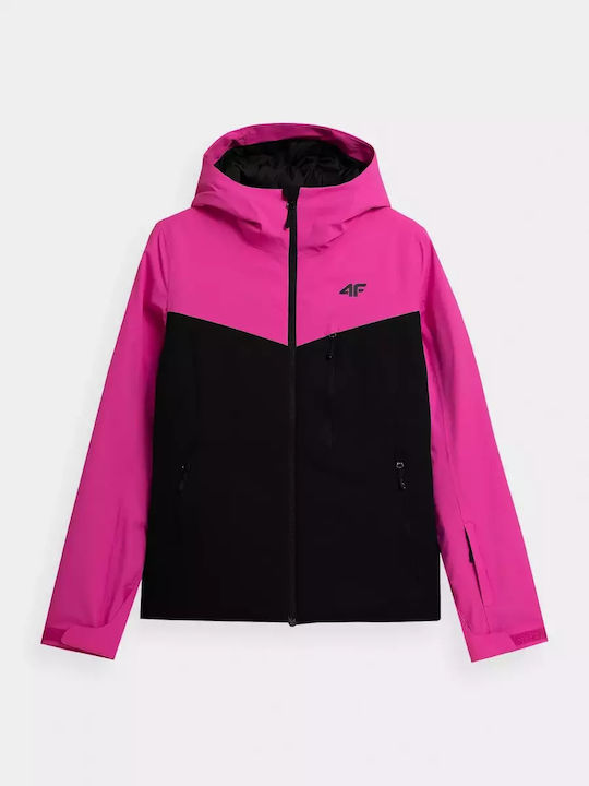 4F Women's Ski & Snowboard Jacket Black H4Z21-KUDN002-54S