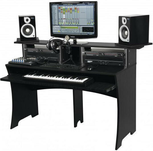 Glorious Workbench Γραφείο Studio Μαύρο