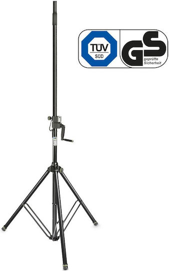 Gravity SP 4722 B Tρίποδο Ηχείων PA ύψους 150-240cm σε Μαύρο Χρώμα