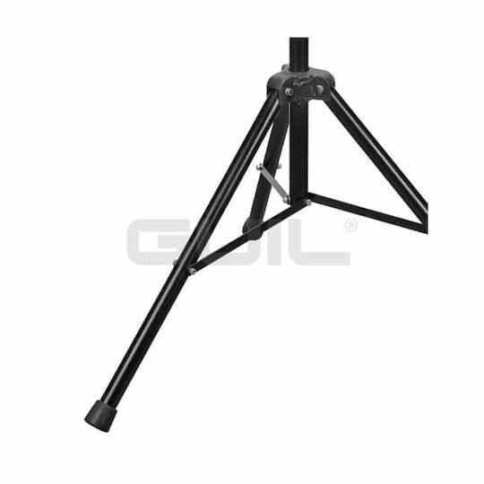 Guil PA-Lautsprecher-Stativ Höhe 156-214cm in Schwarz Farbe