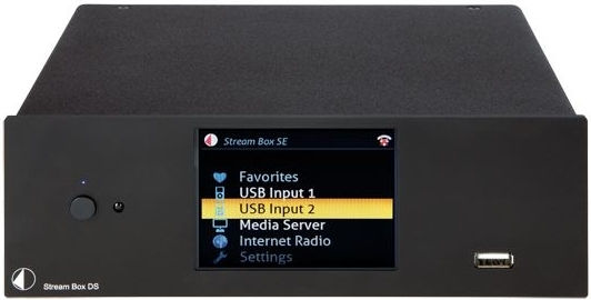 Pro-Ject Audio Stream Box DS Net Streamer Μαύρο