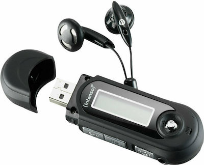 Intenso Music Walker MP3 Player (8GB) with LCD Display Black