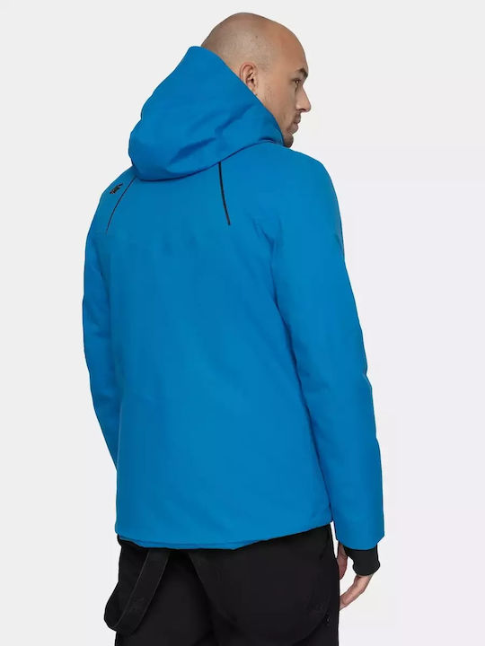 4F H4Z20-KUMN011-33S Männer Jacke aus für Ski & Snowboard Blau