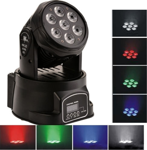 Art Sound Φωτορυθμικό Wash LED με Ρομποτική Κεφαλή AL-1025 Mini Set (4 Lights) RGBW