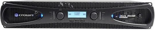 Crown Audio XLS-1502 PA Power Amplifier 2 Channels 525W/4Ω 300W/8Ω Black