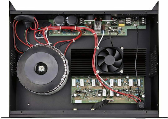 Reloop Dominance 702 MK2 PA Power Amplifier 2 Channels 180W/4Ω 120W/8Ω Black