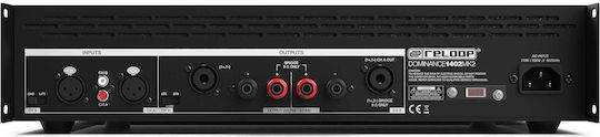 Reloop Dominance 1402 MK2 Τελικός Ενισχυτής PA 2 Καναλιών 360W/4Ω 240W/8Ω με Σύστημα Ψύξης