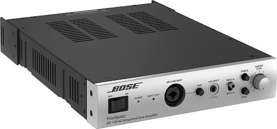 Bose FreeSpace IZA 190-HZ Τελικός Ενισχυτής Εγκαταστάσεων Μονοκάναλος 90W/100V με Σύστημα Ψύξης σε Ασημί Χρώμα 344871-2430