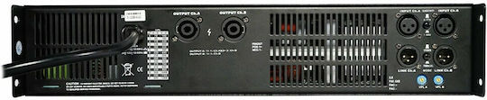 Ihos D-2600 Τελικός Ενισχυτής PA 2 Καναλιών 2500W/4Ω 1250W/8Ω L005744
