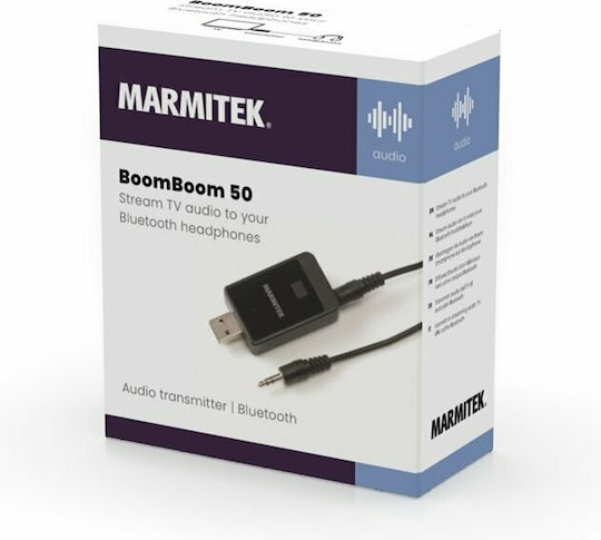 Marmitek BoomBoom 50 v3 Bluetooth 3.0 Receiver / Transmitter με θύρα εξόδου 3.5mm Jack