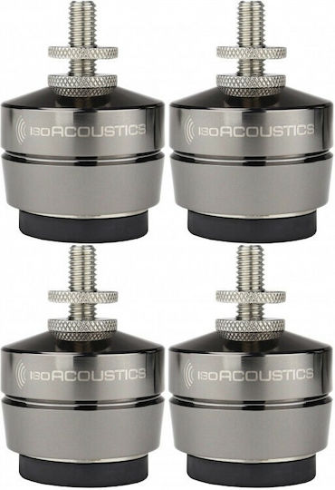 IsoAcoustics Gaia III Амортисьорни подложки Комплект от 4 броя Сребрист