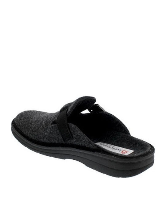 Berkemann Mirko Men's Slipper Gray