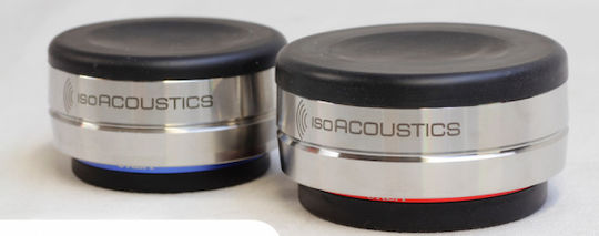 IsoAcoustics Orea Amortizoare pentru difuzoare 58mm Argintiu
