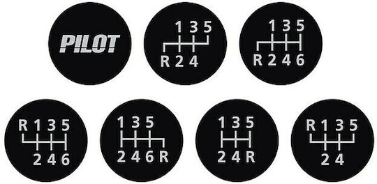 Lampa Shift Knob MULTI-GEAR Universal Black