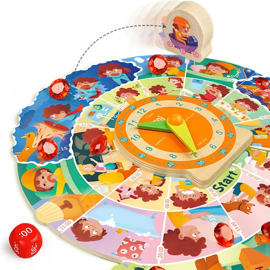 Board Game Το Ρολόι Χτυπά Τικ - Τοκ for 1-4 Players 5+ Years Old (EN) Toi World