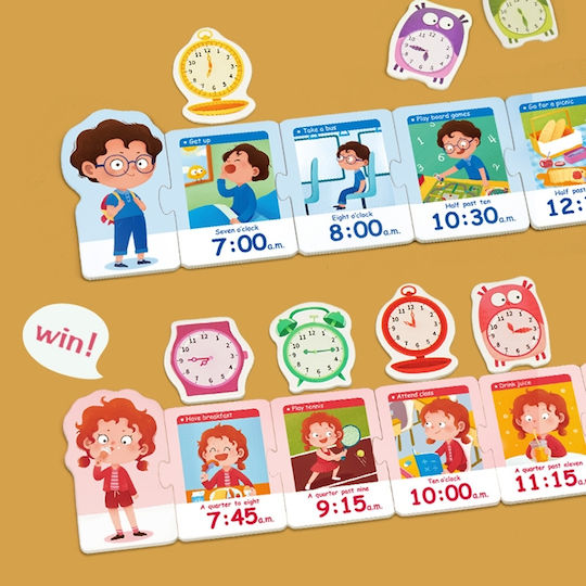 Board Game Το Ρολόι Χτυπά Τικ - Τοκ for 1-4 Players 5+ Years Old (EN) Toi World