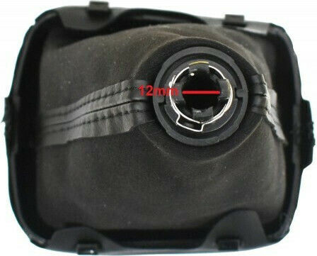 Carman Shift Knob 8P for Audi A3 2003-2012 Black