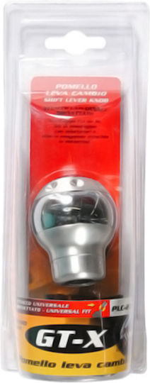 Lampa Shift Knob GT-X Universal Αλουμίνιο Silver L0020.8