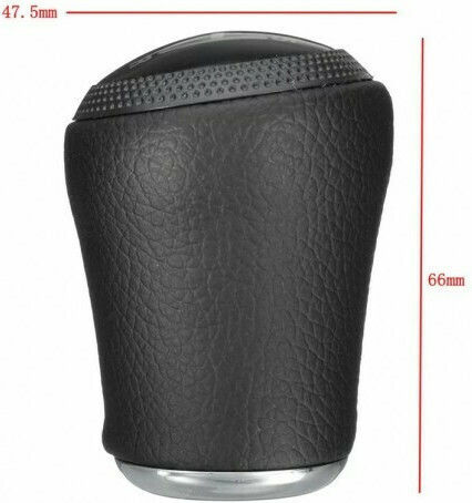 Carman Πόμολο Ταχυτήτων για Audi A4 / A6 / A8 5 Ταχύτητες Μαύρο