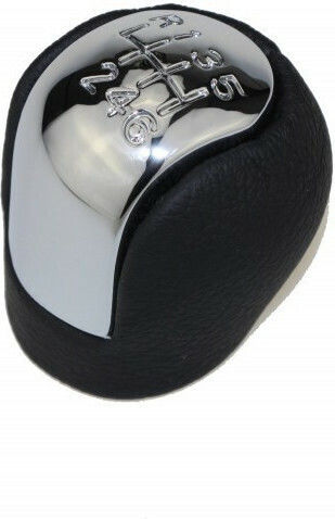 Carman Shift Knob Δερμάτινο Vectra-C 5 for Opel Vectra Opel black