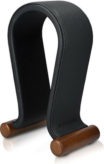 Navaris Omega Desktop Headphone Stand Black
