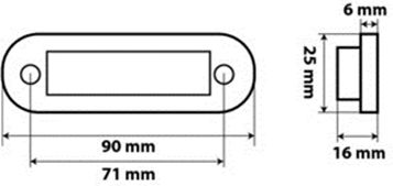 Lampa Premium Lkw-Volumenlicht 12 / 24V - Grün L4149.4