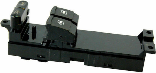 NTY Car Window Switch for Seat Leon / Toledo Volkswagen Bora / Golf / Passat 9pin Black