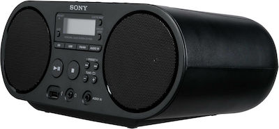 Sony Φορητό Ηχοσύστημα ZS-PS50 με CD / MP3 / USB / Ραδιόφωνο σε Μαύρο Χρώμα
