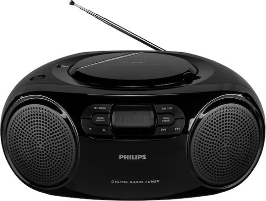 Philips AZB500 Преносима Аудиосистема с CD Радио Черен