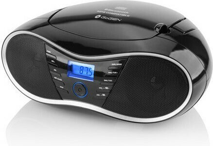 GoGEN Φορητό Ηχοσύστημα με Bluetooth / CD / USB / Ραδιόφωνο Μαύρο
