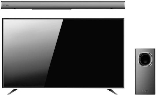 Crystal Audio CASB320 Soundbar 2.1 Bluetooth και HDMI 320W με Ασύρματο Subwoofer και Τηλεχειριστήριο Μαύρο