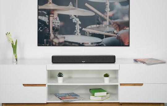 Denon Home SB-550 Soundbar 4.0 Bluetooth, HDMI και Wi-Fi 140W με Τηλεχειριστήριο Μαύρο