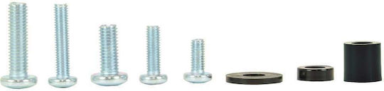AvLink Floor Speaker Stands Set of 2 Pieces in Black Color