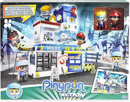 Giochi Preziosi Action Police Station Pinypon For 4+ Years 7cm