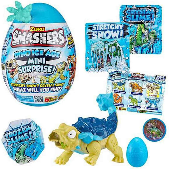 Zuru S3 Medium Dinosaur Egg Ice Age Smashers for Ages 5+ (Miscellaneous Designs)