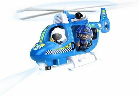 Giochi Preziosi Pinypon Police Helicopter And Figure For 4+ Years 7cm