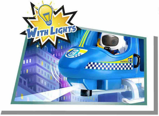 Giochi Preziosi Pinypon Police Helicopter And Figure For 4+ Years 7cm