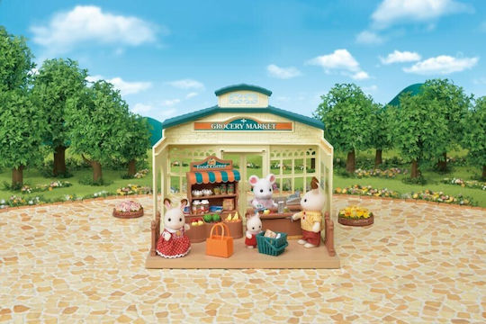 Epoch Toys Grocery Market Sylvanian Families για 3+ Ετών 20.5εκ. (Διάφορα Σχέδια)