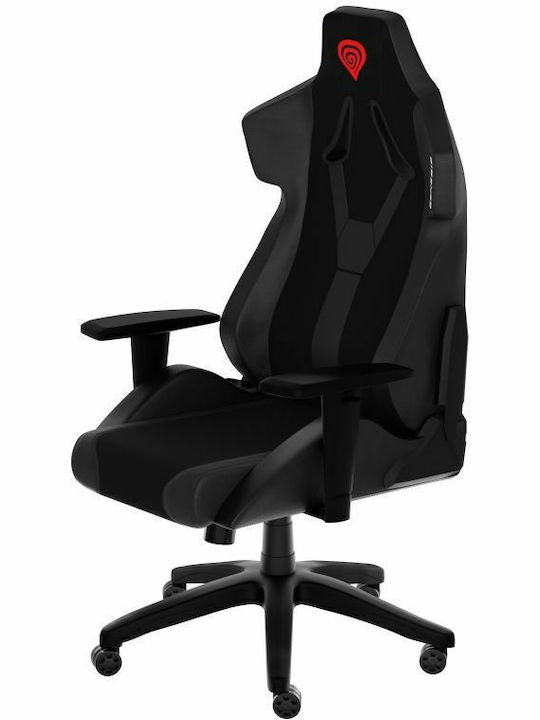 Genesis Nitro 650 Καρέκλα Gaming Δερματίνης με Ρυθμιζόμενα Μπράτσα Onyx Black