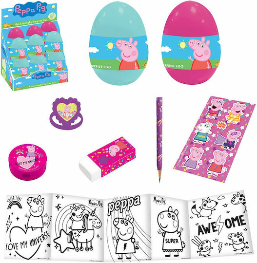 Diakakis Peppa Pig Surprise Egg Large Peppa Pig (Various Designs)
