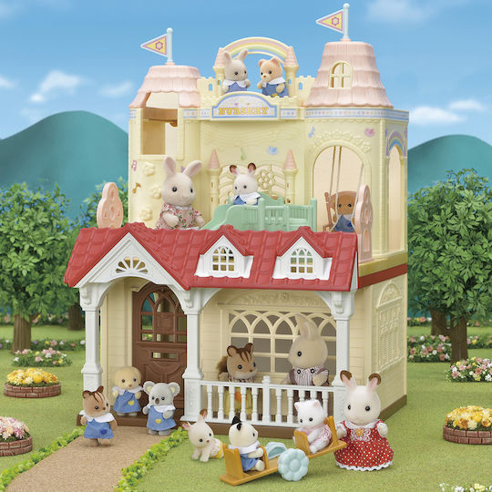 Epoch Toys Sweet Raspberry Home Familii Sylvanian pentru 3+ Ani 10 cm